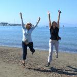 Yeah, we are at the beach!!!