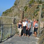 Starting our hike along the Via delle Amore.