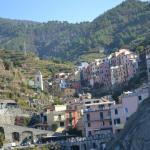 Manarola from the sea.