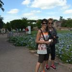 Sue and Vicki on Palatine Hill.