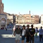 Ready to tackle Siena at its heart, the Piazza del Campo.