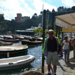 The harbor in Portofino.