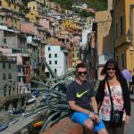 The many colored houses of Riomaggiore.