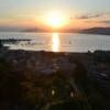 Sunset in Sestri Levante.