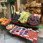 Pretty market in Siena.