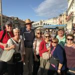 The Rialto Bridge on the Grand Canal in Venice.