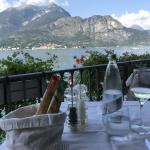 Lunch on Lake Como in Bellagio.