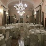 One of the lovely rooms in Castello Bevilacqua.