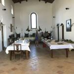 Inside the chapel.