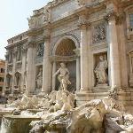 Trevi Fountain.