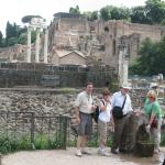 The Roman Forum.
