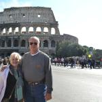 The magnificent Roman Colosseum.
