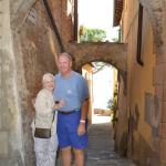 The little lanes in Montepulciano.
