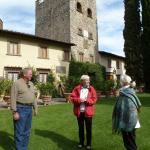 A tour of the castle grounds with Gillian.
