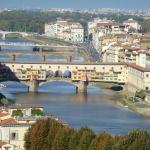 The Ponte Vecchio in Florence.