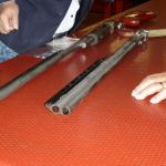 A shotgun in the making.