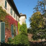 The lovely gardens of Badia a' Coltibuono.