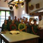 Enjoying the Villa Table Cooking Class