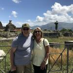 Rick and Patti in Pompeii.