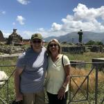 Rick and Patti in Pompeii.