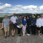 Windy and cold in Orvieto.