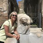 Patti finds a friend in Pompeii.