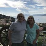 Rick and Patti looking pretty in Sestri Levante.
