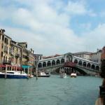 Rialto Bridge on the Grand Canal.