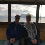 On the boat to Isola Bella on Lake Maggiore.
