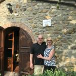 Barbara and Steve enjoyed their cottage, the one time pig sty of the farm.