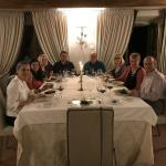 Another special dinner at La Corte.