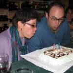Chris and Jan-Michael celebrate birthdays Italian style