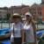 Nanette with her daughter Julie in Venice.